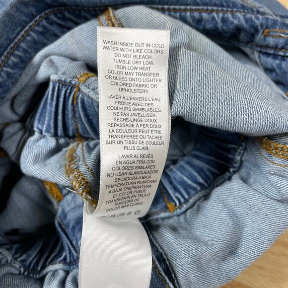 Frame NWT Arie Belted Utilitarian Denim Jumpsuit Size S Patch Pockets Buttons - Picture 8 of 12